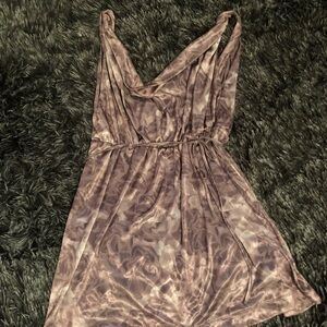 Vero Moda Elegant Purple Sleeveless Dress